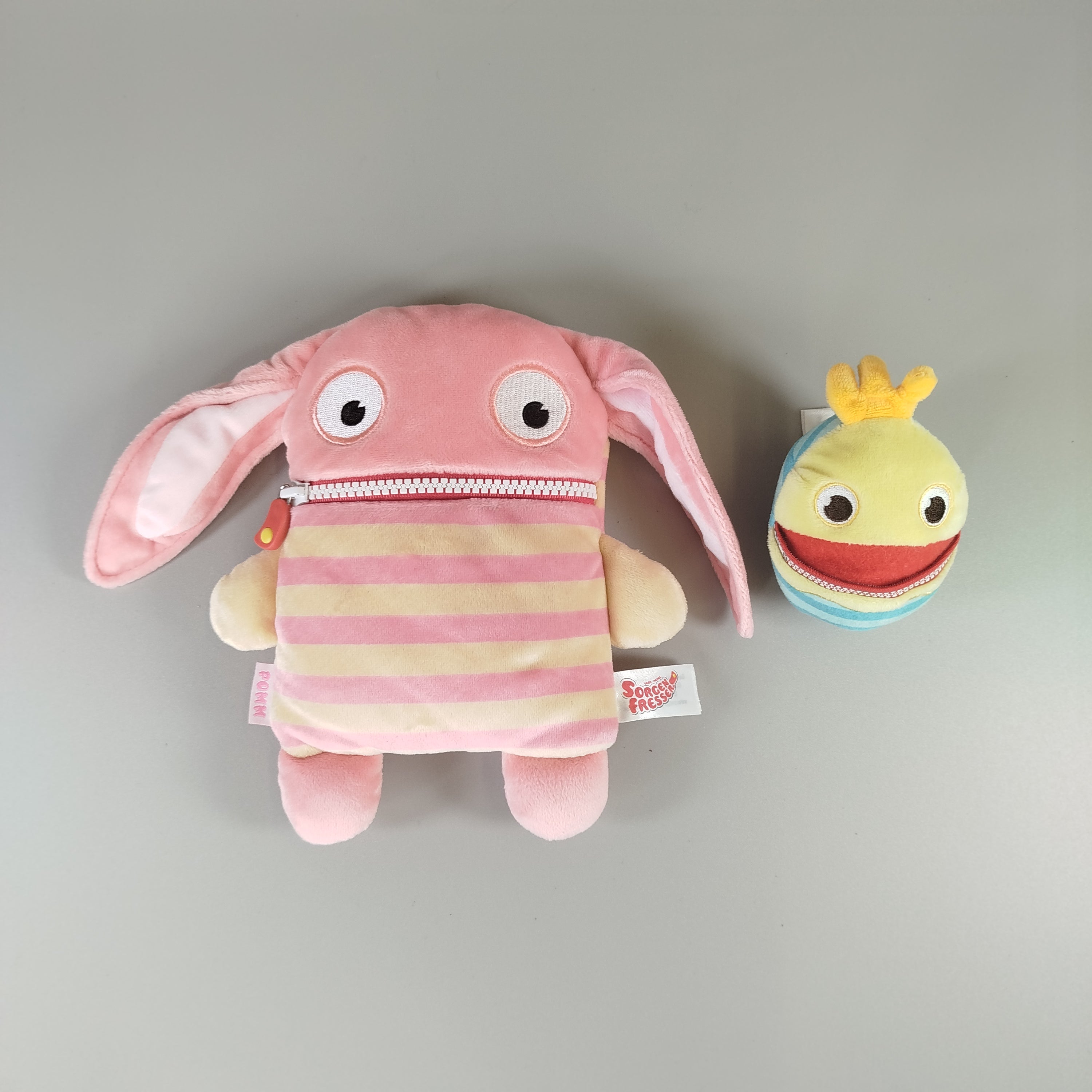 Schmidt Spiele Plüschfigur - Sorgenfresser - 2 Stück